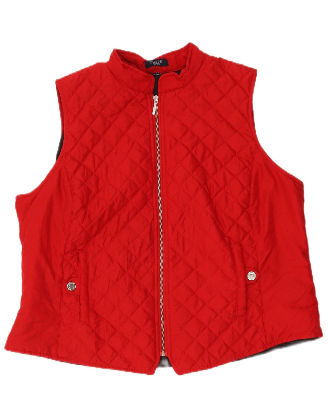 Chaps Gilet matelassé pour femme UK 18 XL Rouge