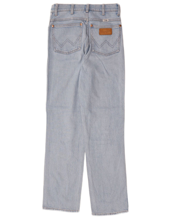 Wrangler Jean droit Wild West femme W25 L27 bleu coton