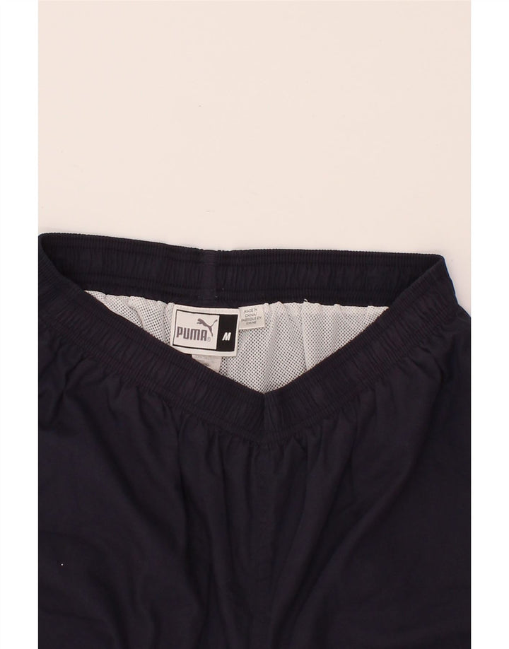 PUMA Mens Tracksuit Trousers Medium Navy Blue Polyester Vintage Puma and Second-Hand Puma from Messina Hembry 