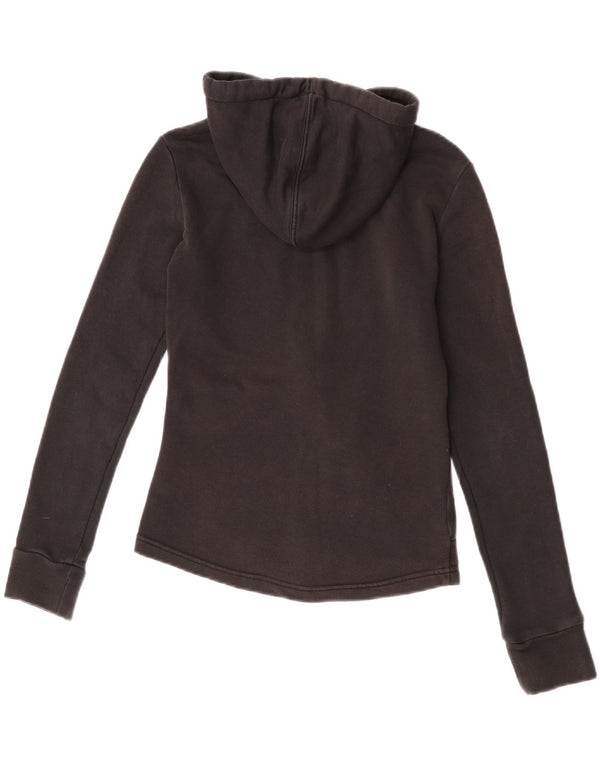 Puma Pull à capuche zippé pour femme UK 6 XS Noir
