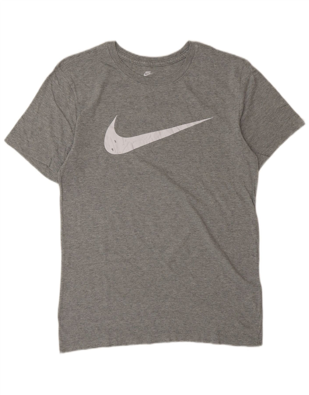 Nike T-shirt graphique pour hommes, petit, gris, coton