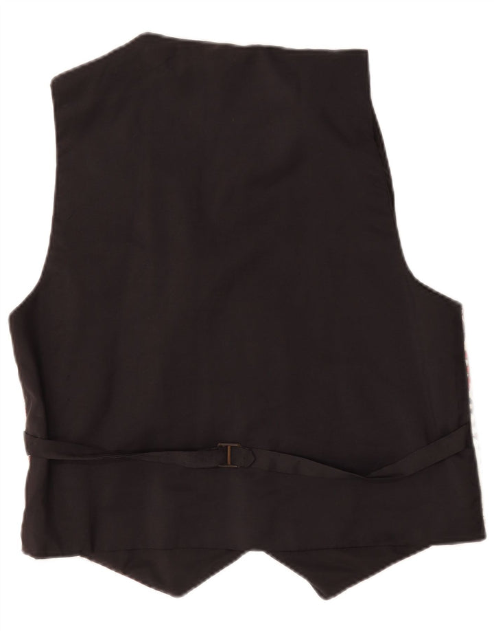 gilet homme vintage moyen multicolore géométrique aztèque