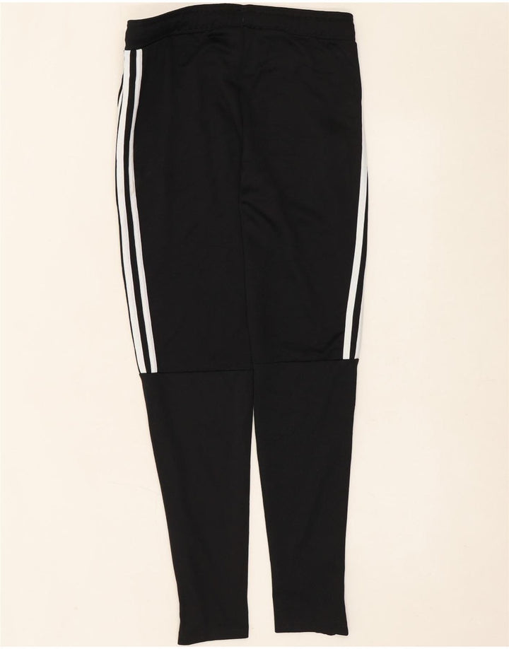 Adidas Pantalon de survêtement pour femme UK 8/10 Small Noir Polyester