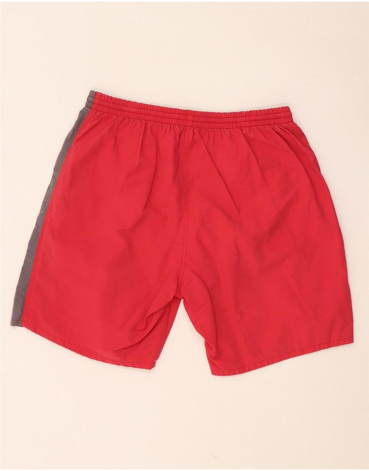 NAPAPIJRI Short de sport graphique pour homme 2XL en coton color block rouge