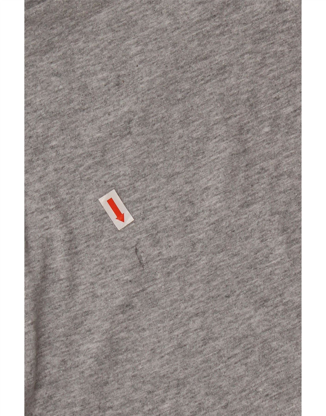 Nike Mens Graphic T-Shirt Top Petit Gris Moucheté Coton