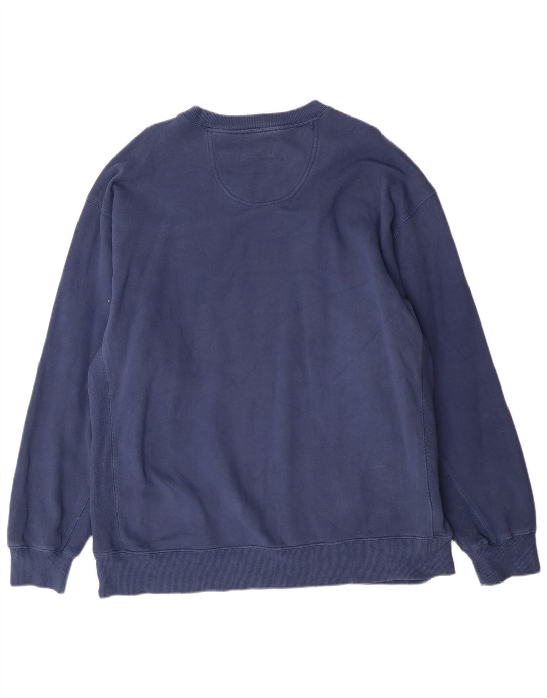 Izod Mens Tall Sweatshirt Jumper XL Bleu Marine Coton