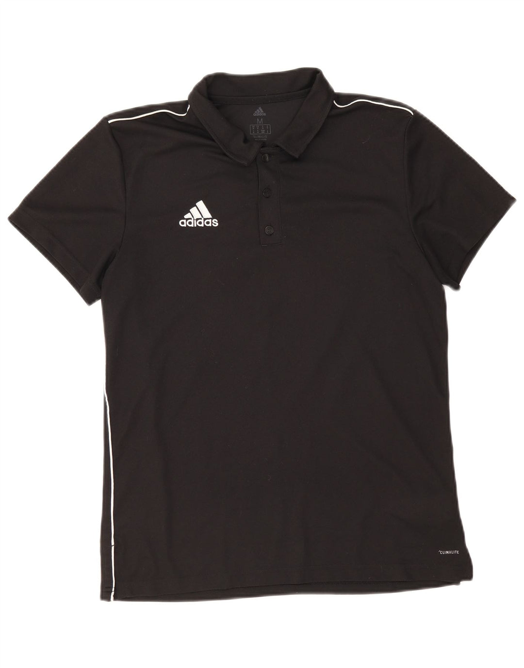Adidas Polo Climalite Homme Noir Moyen Polyester