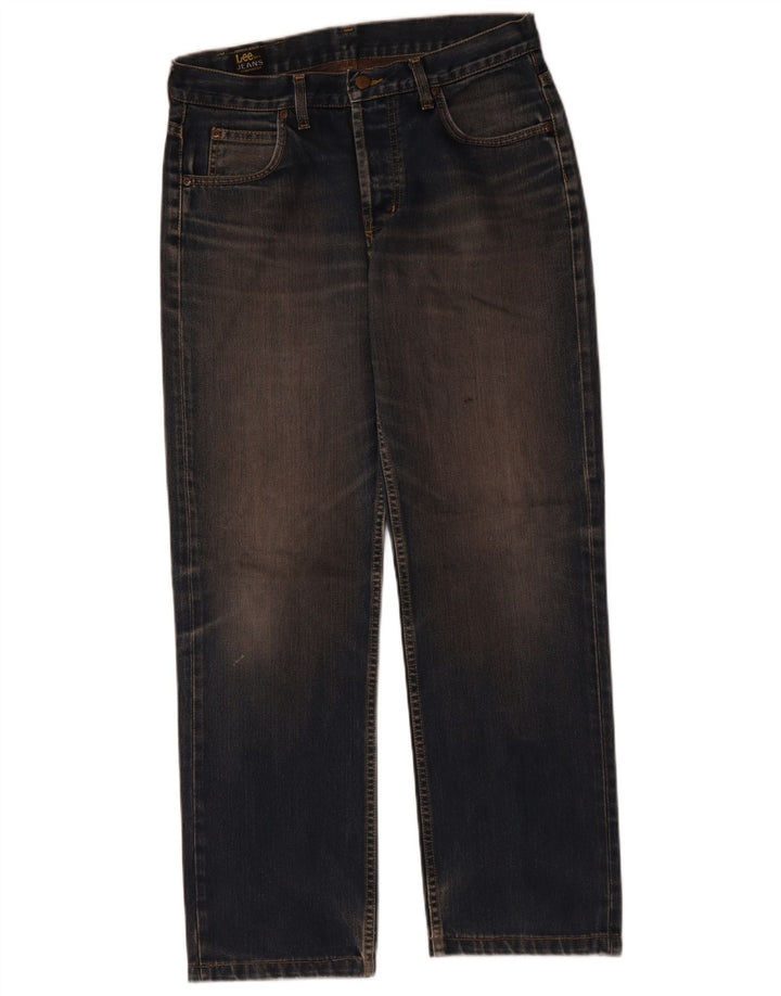 LEE Jean Droit Homme W30 L30 Bleu