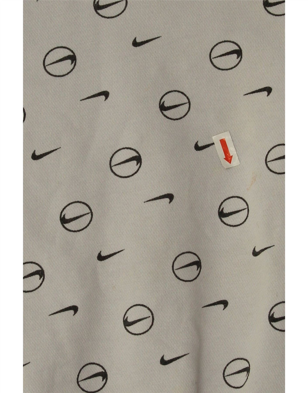 Nike Sweat-shirt court surdimensionné pour femme UK 10 Petit Gris