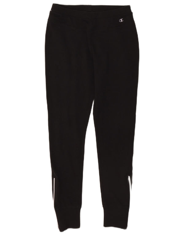 Champion Pantalon de survêtement pour femme Joggers UK 10 Small Noir