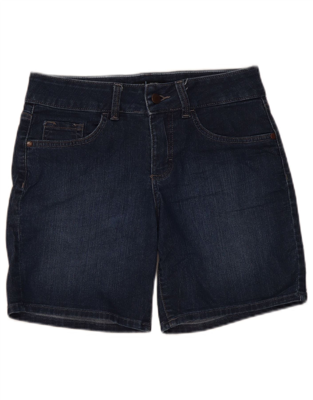 LEE Short en jean pour femme US 6 Medium W32 Bleu marine en coton