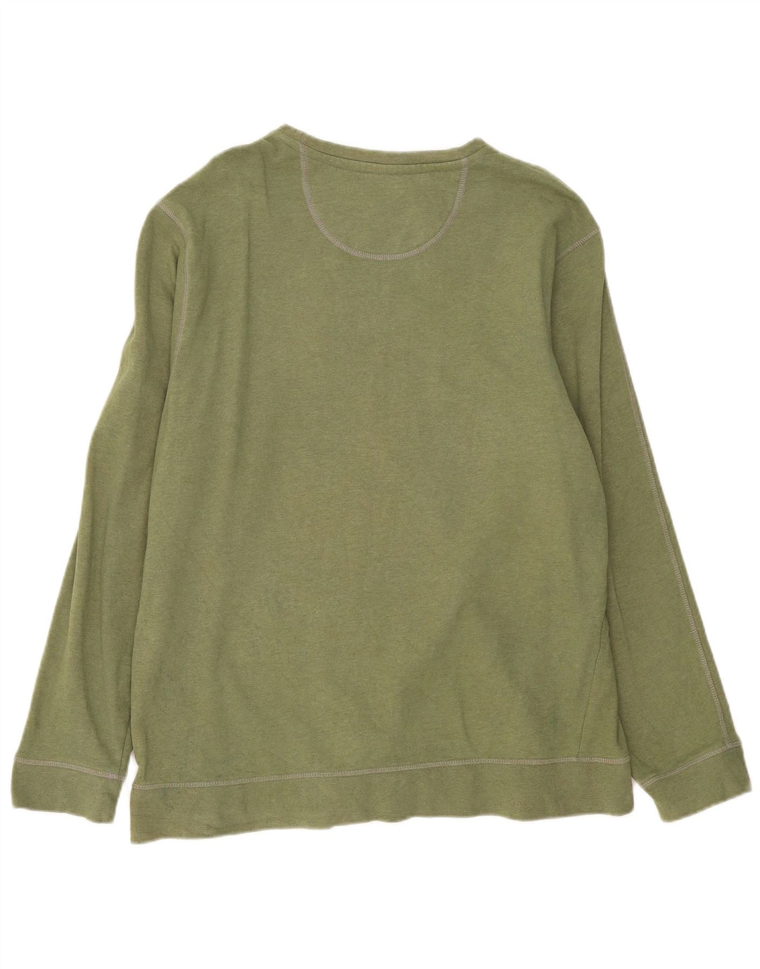 Marks & Spencer Sweat-shirt pour homme XL Kaki Coton