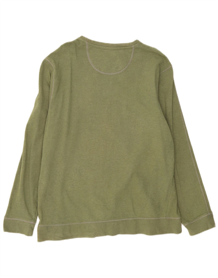 Marks & Spencer Sweat-shirt pour homme XL Kaki Coton
