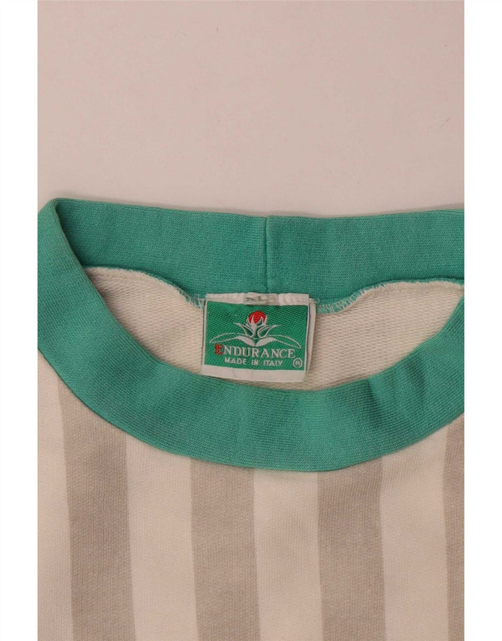 Endurance Haut Graphique Femme Manches Longues UK 18 XL Rayé Multicolore