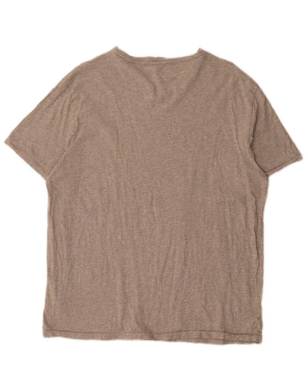 Polo Ralph Lauren T-Shirt Homme Haut Large Gris Coton