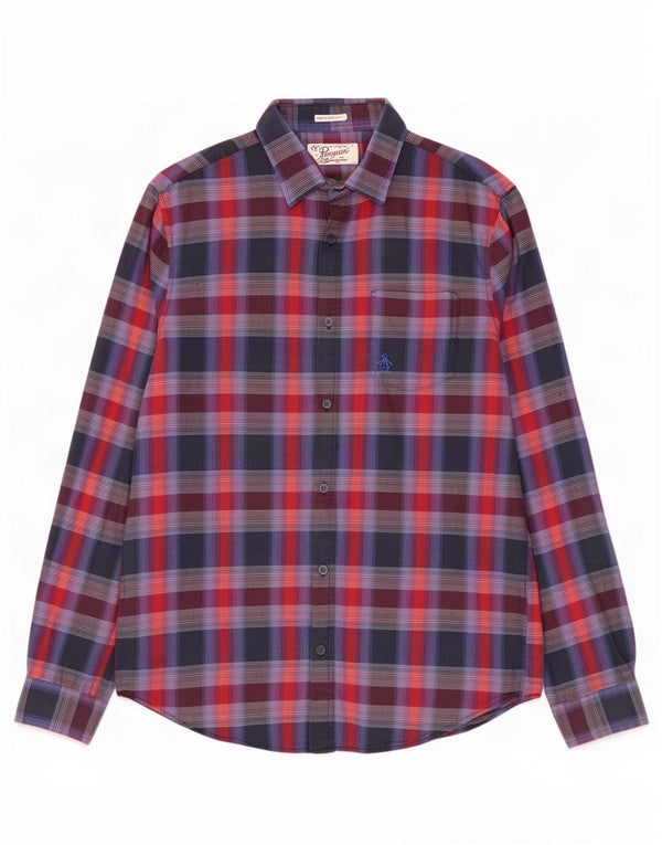 Penguin Chemise Slim Fit Heritage Homme Multicolore à Carreaux