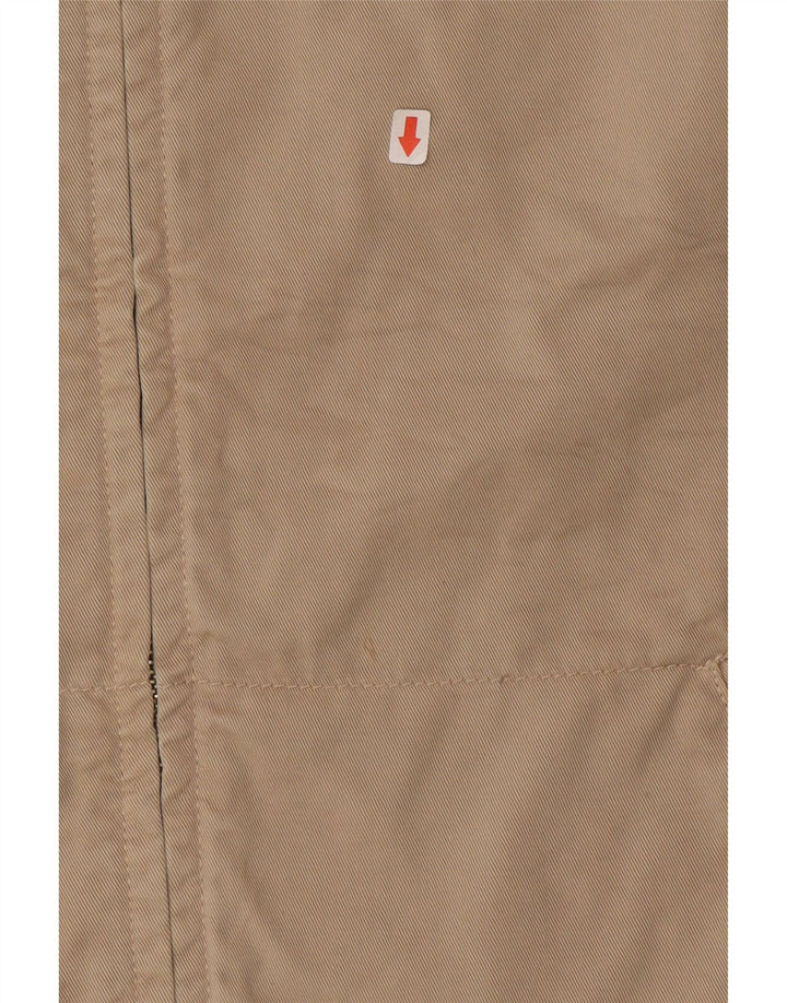 vintage Mens Bomber Jacket UK 40 Grand Coton Beige