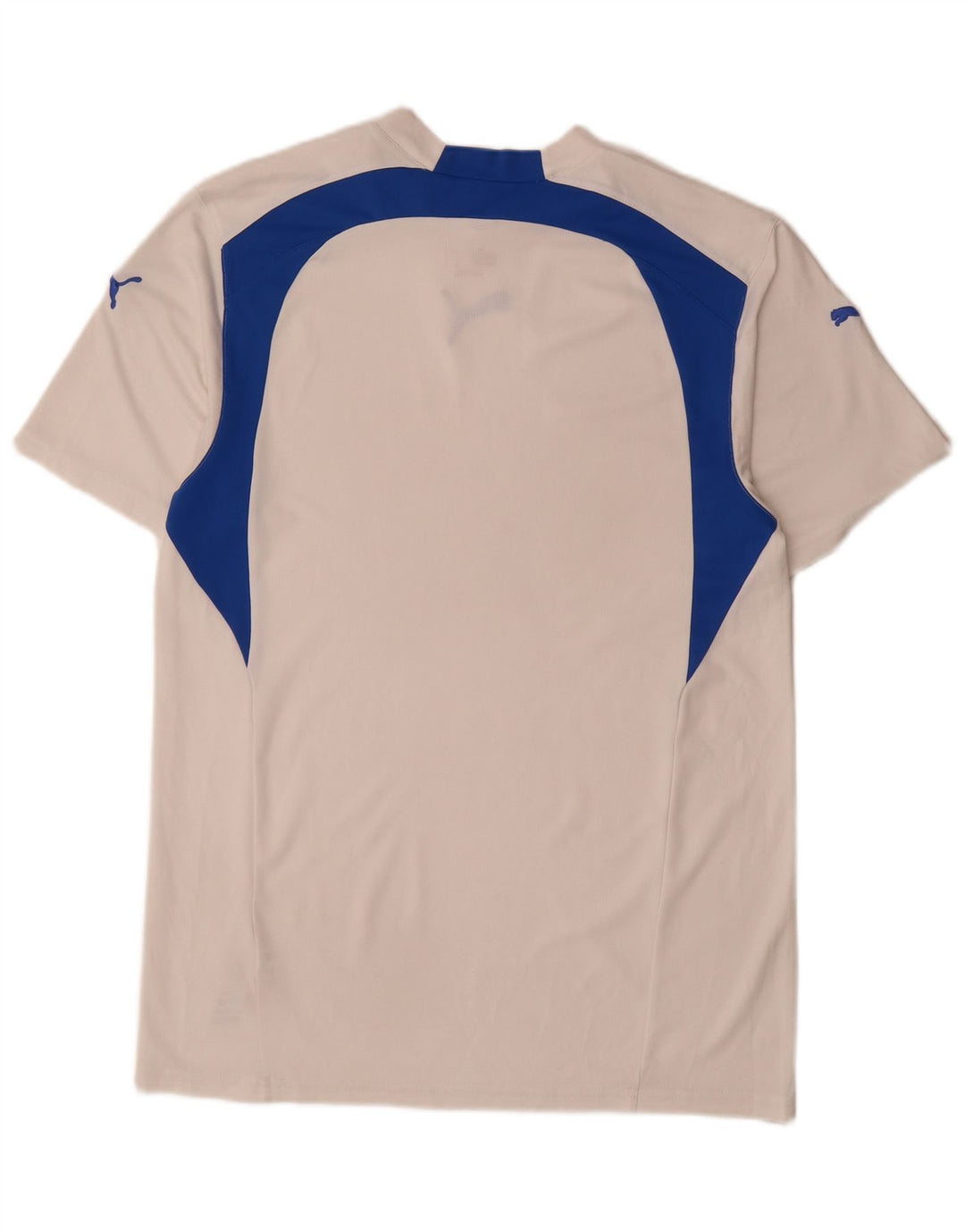 Puma T-Shirt Homme Haut Petit Blanc Colorblock Polyester