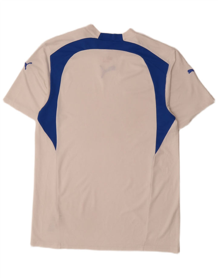Puma T-Shirt Homme Haut Petit Blanc Colorblock Polyester