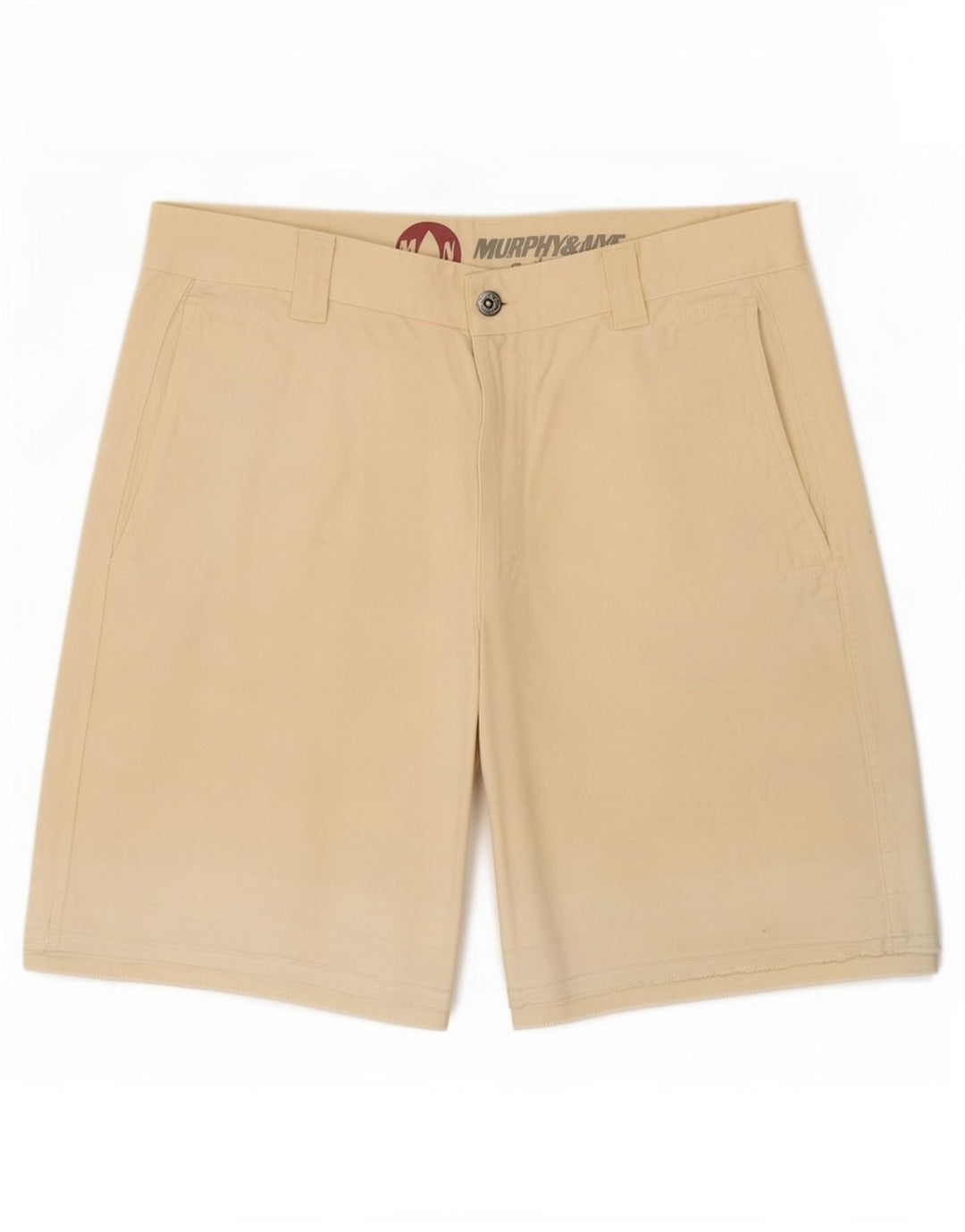 Murphy & Nye Short Chino Homme Moyen W33 Beige Coton