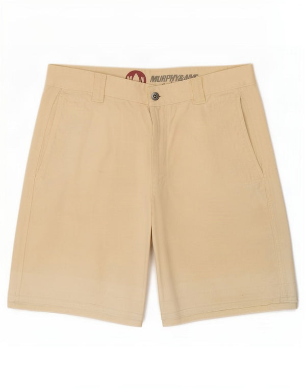 Murphy & Nye Short Chino Homme Moyen W33 Beige Coton