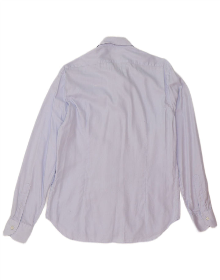 Massimo Dutti Chemise Homme EU 39 Bleu Moyen