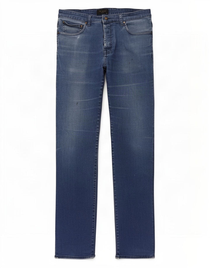 Ted Baker Jean Slim Homme W36 L33 Bleu