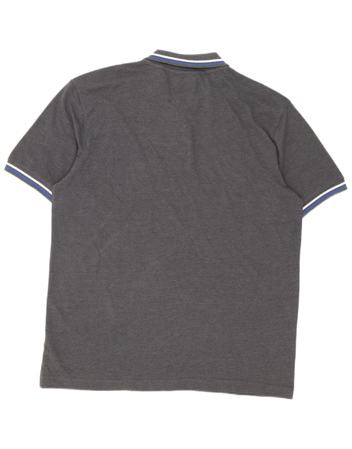 Kappa Polo Homme 2XL Gris Rayé