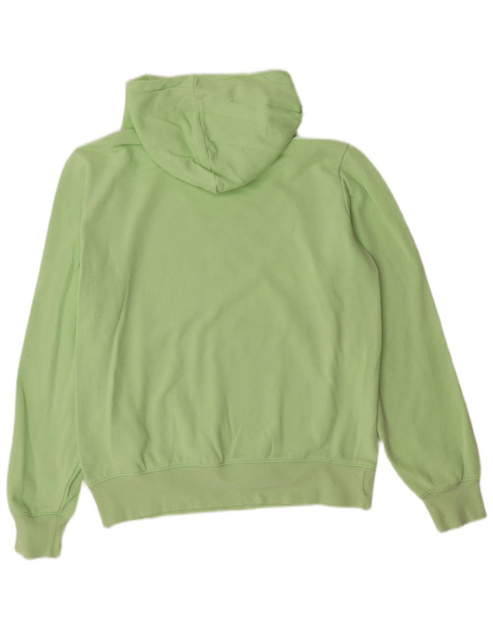CHAMPION Pull à capuche graphique pour femme UK 16 Grand coton vert