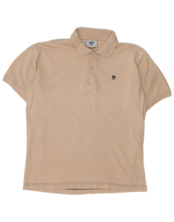 North Sails Polo Homme Coton Beige Moyen