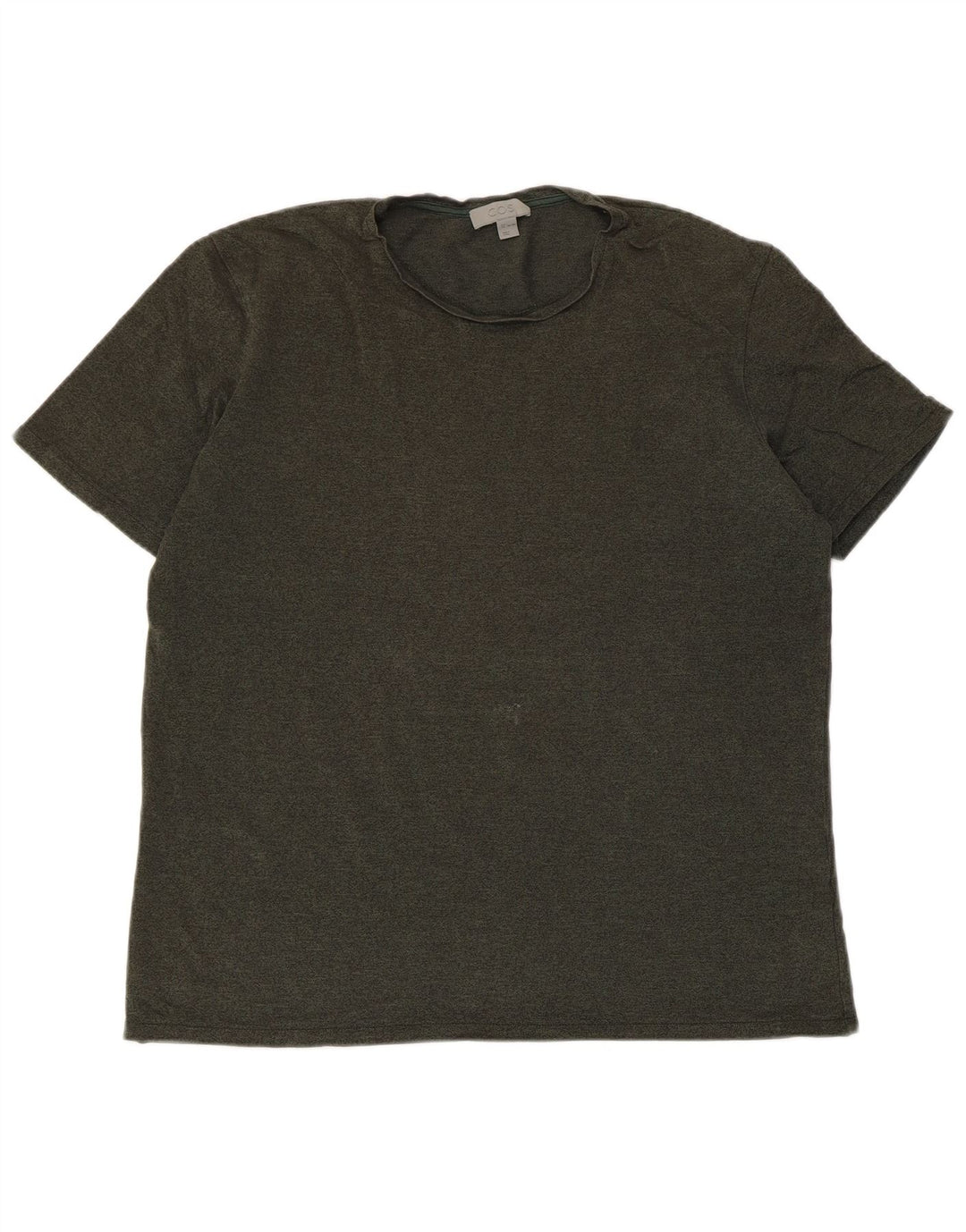 COS T-Shirt Homme Grand Vert