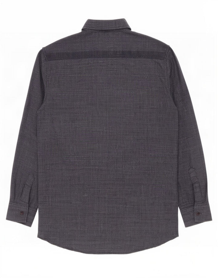 Superdry Chemise Flanelle XL Bleu Marine Pied De Poule Homme