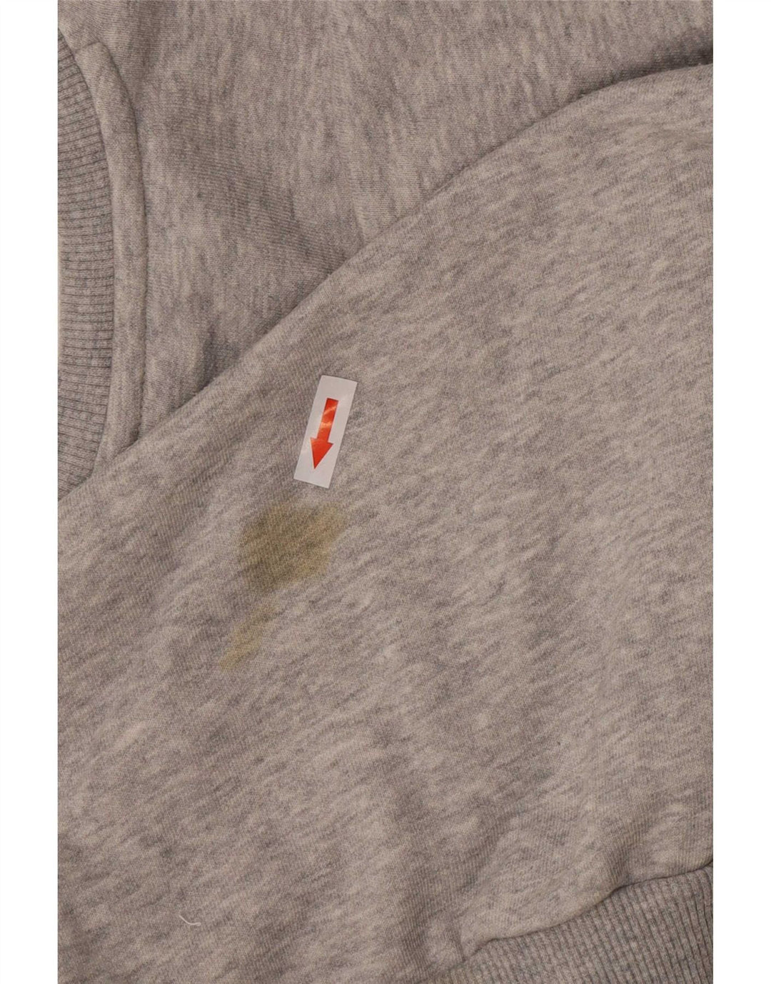 Puma Sweat-shirt Graphic Sweatshirt Jumper XS Homme Gris Moucheté Coton