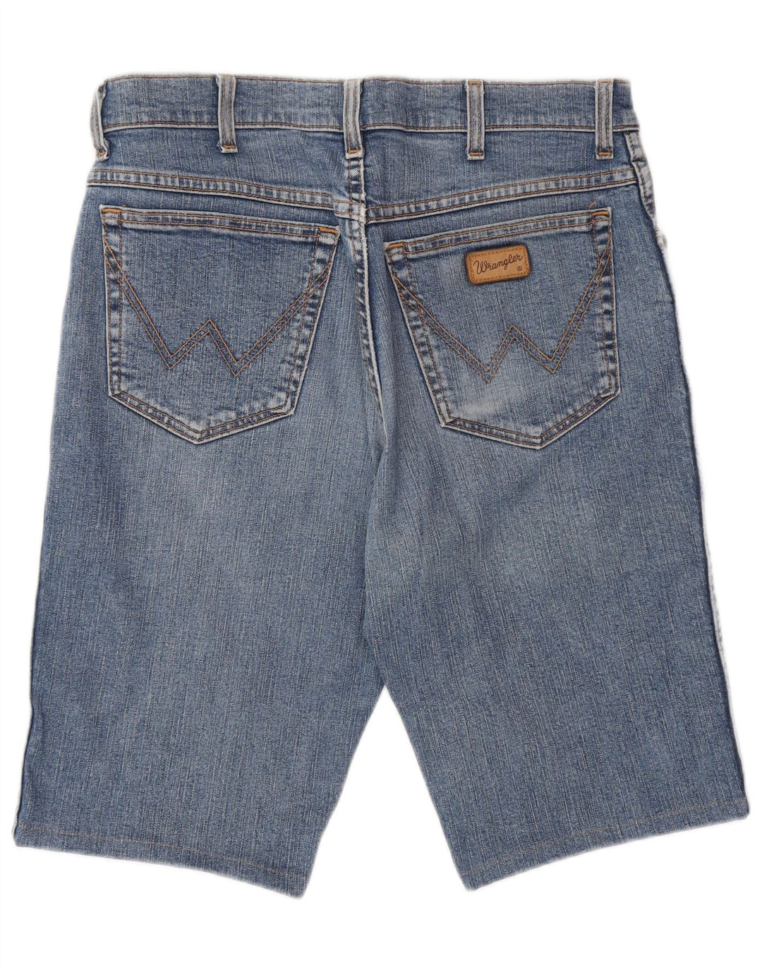 WRANGLER Short en Jean Homme W33 Bleu Moyen Coton