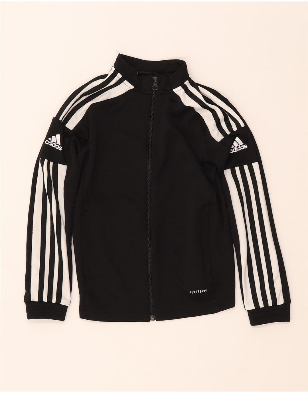ADIDAS Veste de survêtement Primegreen Graphic pour garçon 9-10 ans Noir