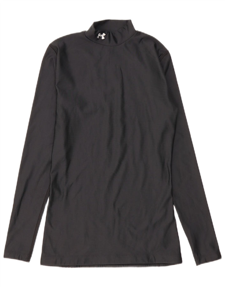 Under Armour Cold Gear Top Manches Longues Homme Noir Moyen Polyester