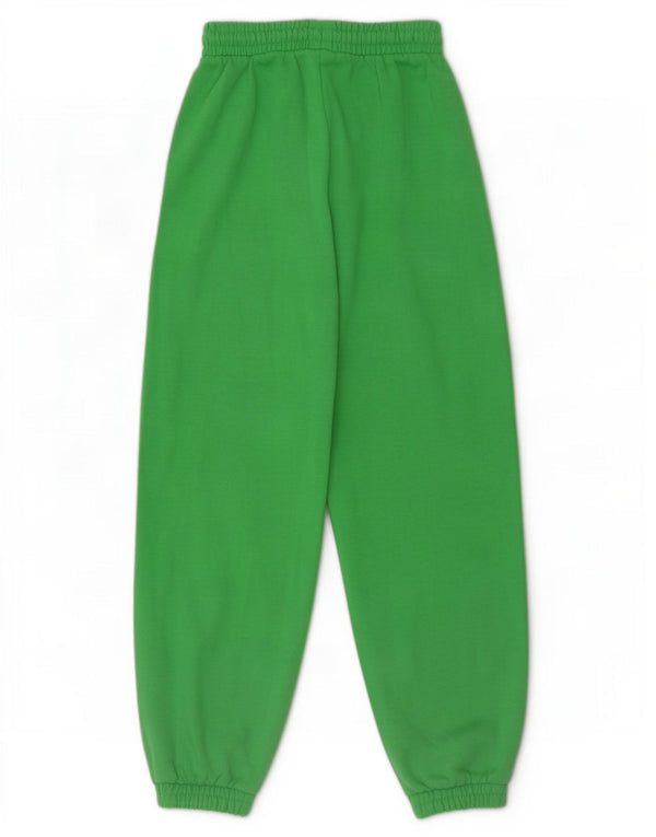 Zara Pantalon de survêtement pour femme Joggers UK 10 Small Vert Polyester