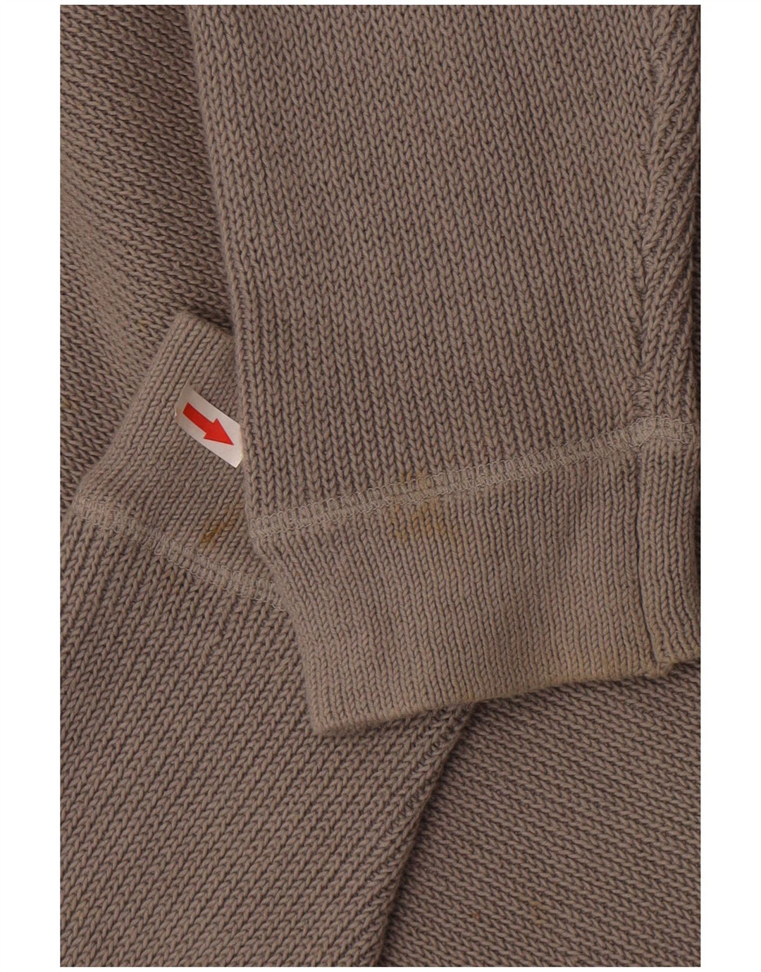 Reiss Pull col boutonné pour homme XL Gris Coton