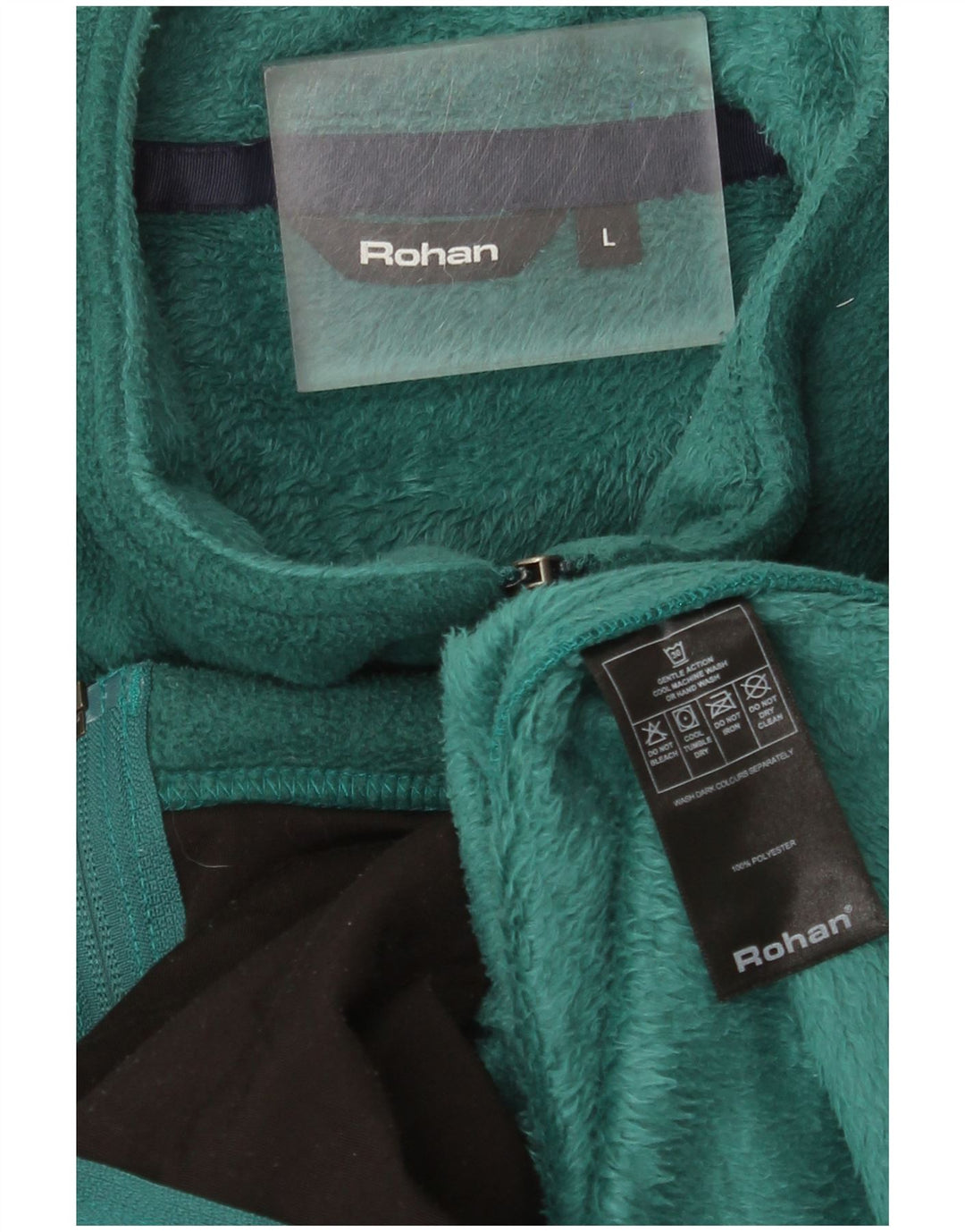 Rohan Veste polaire pour femme UK 16 Large Vert Polyester