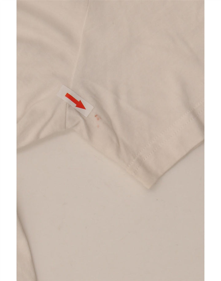 Puma T-Shirt Graphique Homme Petit Blanc Coton