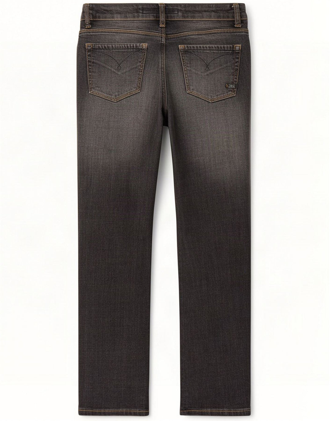 Massimo Dutti Jean droit femme W30 L30 Gris Coton