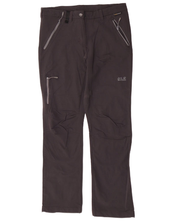 Jack Wolfskin Pantalon cargo de randonnée pour femme UK 10 Small W32 L31 Bleu marine