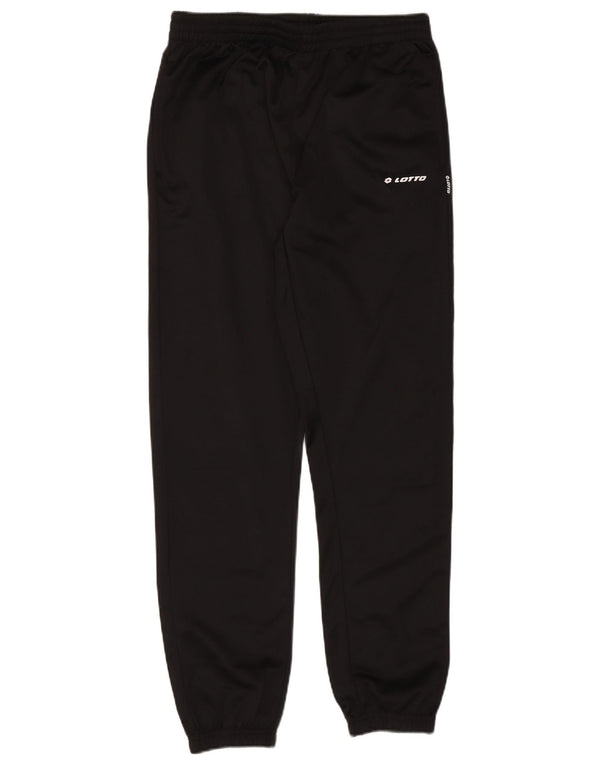 Lotto Pantalon de Survêtement Homme Joggers Large Noir Polyester