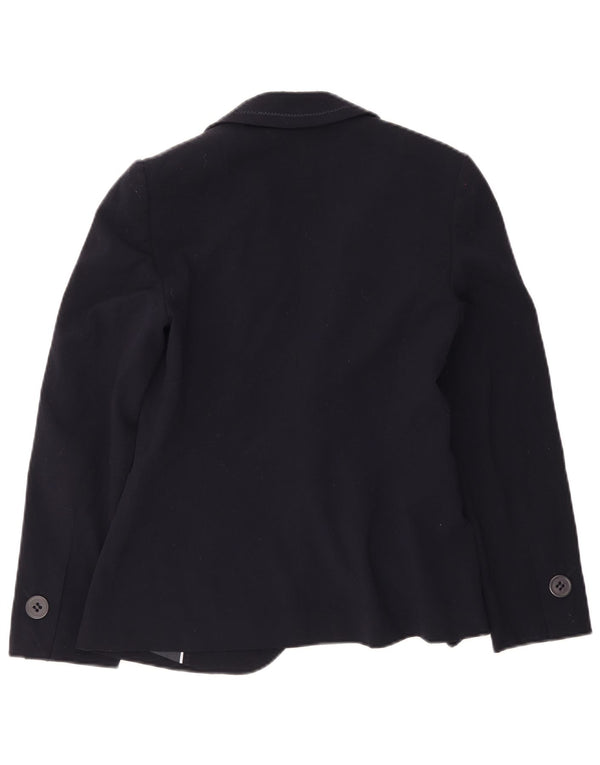 Marks & Spencer Veste blazer à 1 bouton pour femme UK 12 Bleu marine moyen