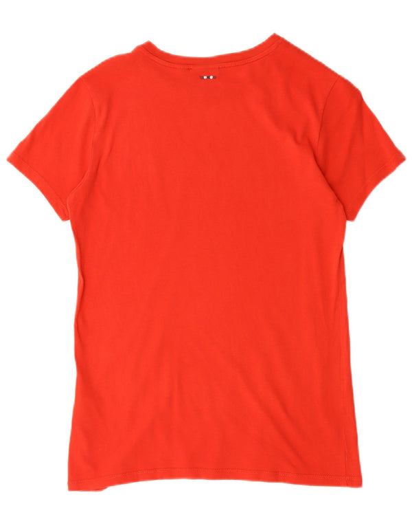 Napapijri T-Shirt Graphique Garçon 13-14 ans Rouge Coton