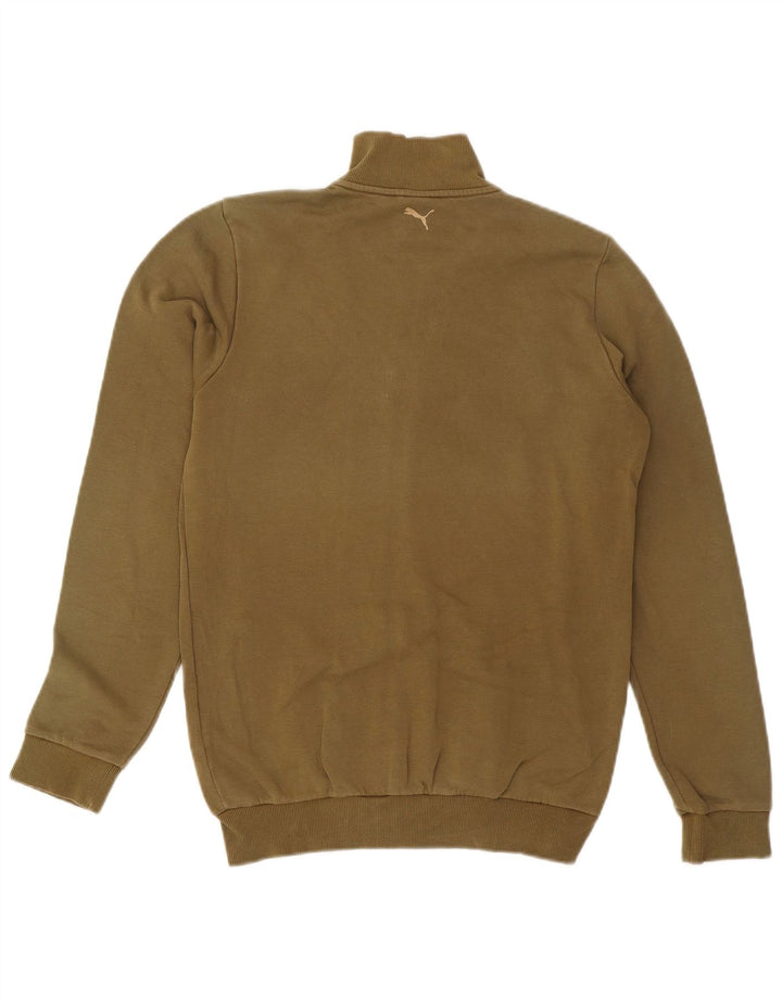 PUMA Veste de survêtement garçon 15-16 ans Kaki Coton