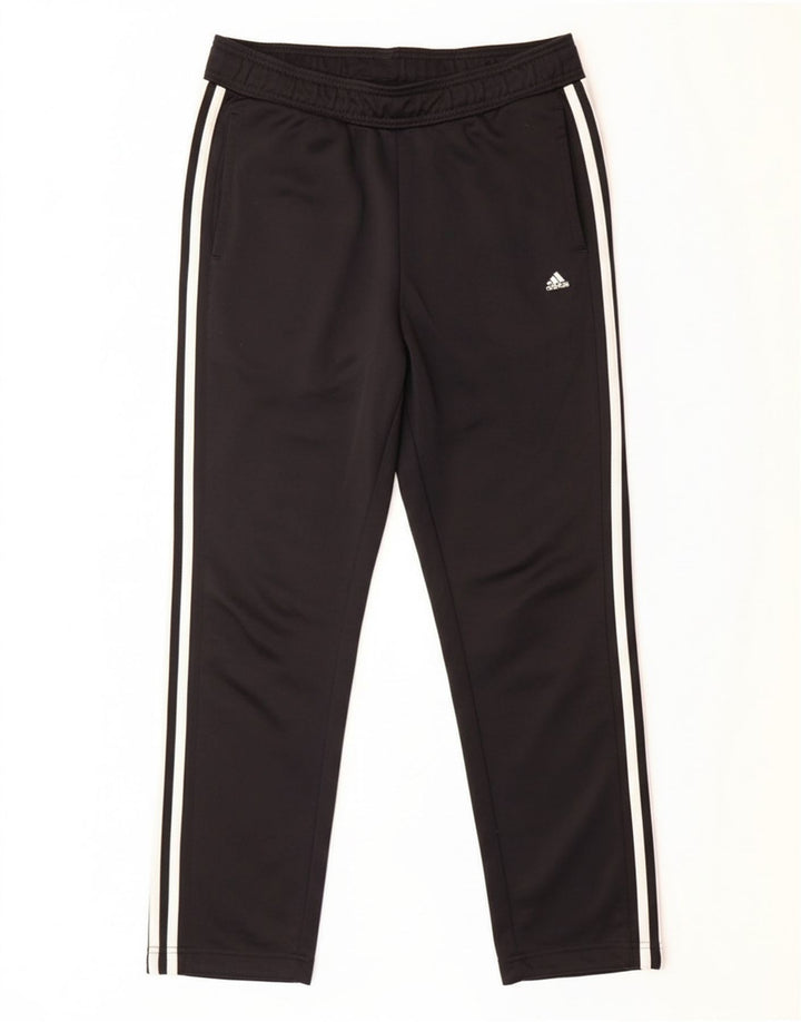 ADIDAS Womens Tracksuit Trousers UK 8/10 Small  Black Polyester Vintage Adidas and Second-Hand Adidas from Messina Hembry 