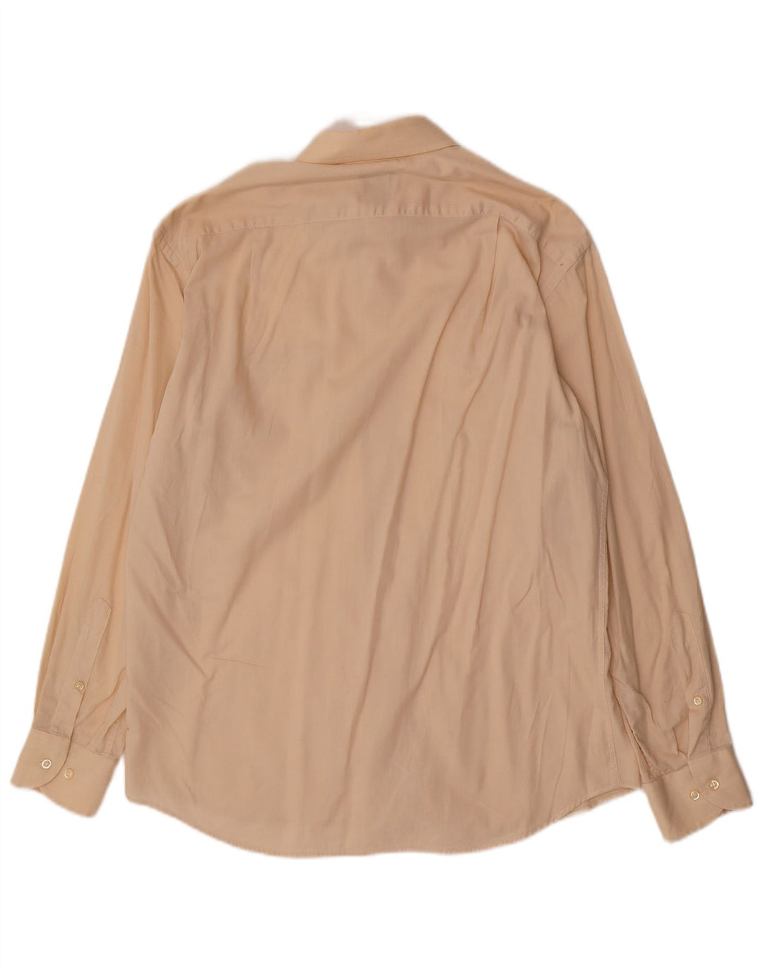 Roccobarocco Chemise Homme Taille 15 1/2 39 Coton Beige Moyen