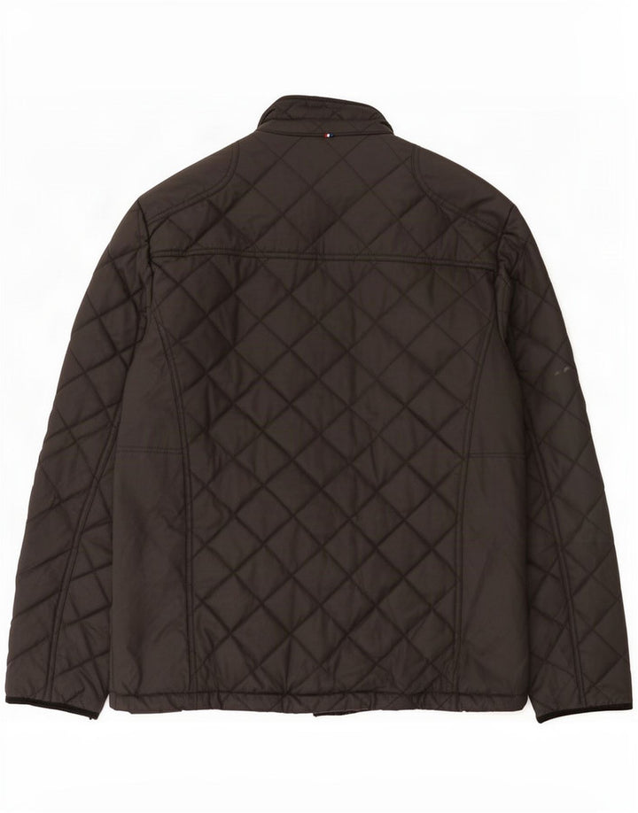 U.S. Polo Assn. Veste matelassée pour homme UK 38 Coton noir moyen