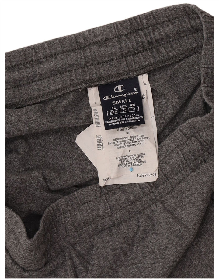 Champion Short de Sport Homme Petit Gris Coton